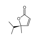 (R)-5-isopropyl-5-methylfuran-2(5H)-one结构式