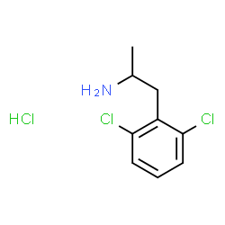 1-(2,6-dichlorophenyl)propan-2-amine hydrochloride Structure