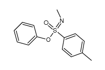 O-phenyl N-methyl toluene-4-sulphonimidate Structure