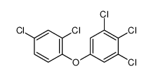 1,2,3-trichloro-5-(2,4-dichlorophenoxy)benzene Structure