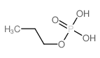 Phosphoric acid,monopropyl ester structure