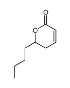 6-butyl-5,6-dihydropyran-2-one Structure
