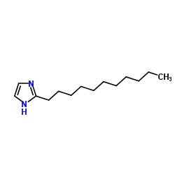 2-十一烷基咪唑结构式