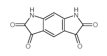 1,7-dihydropyrrolo[3,2-f]indole-2,3,5,6-tetrone结构式