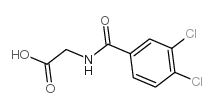 Glycine,N-(3,4-dichlorobenzoyl)- Structure
