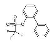 (2-phenylphenyl) trifluoromethanesulfonate结构式