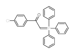 1-(4-chlorophenyl)-2-triphenylphosphoranylidene-ethanone结构式