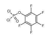 pentafluorophenyl phosphorodichloridate结构式
