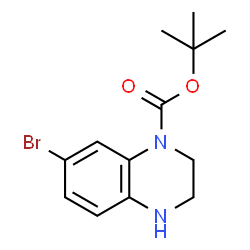 7-溴-3,4-二氢喹啉-1(2H)-羧酸叔丁酯结构式