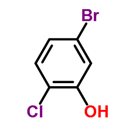 5-溴-2-氯苯酚结构式