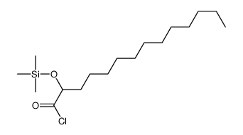 2-trimethylsilyloxytetradecanoyl chloride Structure