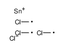 chloro-tris(chloromethyl)stannane Structure