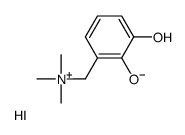 (2,3-dihydroxyphenyl)methyl-trimethylazanium,iodide Structure