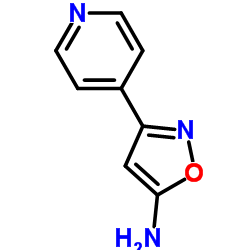 5-Amino-3-(4-pyridyl)-isoxazole Structure