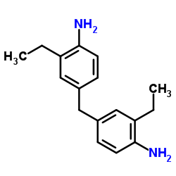 4,4'-亚甲基双(2-乙基)苯胺结构式
