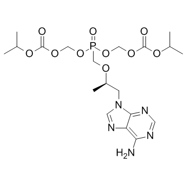 Tenofovir disoproxil structure