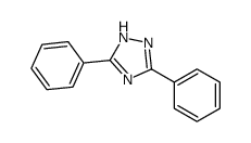3,5-二苯基-1-H-1,2,4-三氮唑结构式