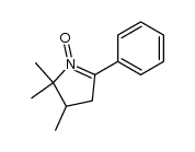 4,5,5-trimethyl-2-phenyl-Δ1-pyrrolidine N-oxide Structure