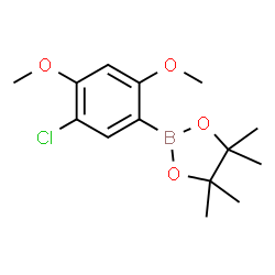 5-Chloro-2,4-dimethoxyphenylboronic acid pinacol ester structure