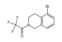1-(5-bromo-3,4-dihydro-2(1H)-isoquinolinyl)-2,2,2-trifluoro- Ethanone结构式
