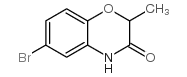 6-溴-2-甲基-2H-苯并[b][1,4]恶嗪-3(4H)-酮结构式