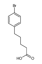 5-(4-溴苯基)戊酸结构式