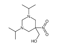 [5-nitro-1,3-di(propan-2-yl)-1,3-diazinan-5-yl]methanol结构式