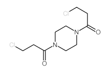 Piperazine,1,4-bis(3-chloro-1-oxopropyl)- (9CI)结构式