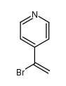 4-(1'-bromoethenyl)pyridine Structure
