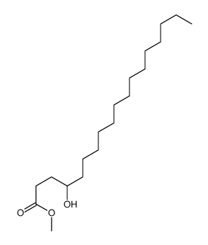4-Hydroxyoctadecanoic acid methyl ester structure