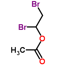 1,2-二溴乙醇醋酸酯结构式