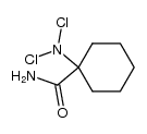 1-(dichloroamino)cyclohexanecarboxamide结构式