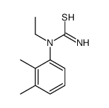 N-(2,3-二甲基苯基)-N-乙基硫脲结构式