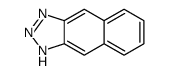 1H-naphtho(2,3-d)triazole结构式