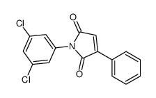 1-(3,5-dichlorophenyl)-3-phenylpyrrole-2,5-dione Structure