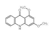 9(10H)-Acridinone,1,3-dimethoxy- Structure