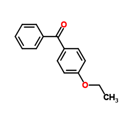 4-乙氧基二苯甲酮结构式