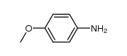 4-methoxyanilinium(1+) Structure
