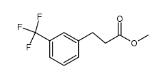 Methyl 3-(3-(trifluoromethyl)phenyl)propanoate结构式