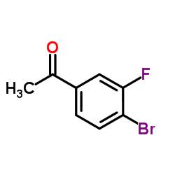 3-氟-4-溴-苯乙酮结构式