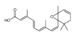 Retinoic acid, 5,6-dihydro-3,4-didehydro-5,6-epoxy-, all-trans-结构式