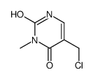 5-(chloromethyl)-3-methyl-1H-pyrimidine-2,4-dione Structure