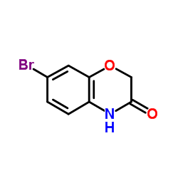 7-Bromo-2H-benzo[b][1,4]oxazin-3(4H)-one structure