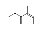 (Z)-2-ethyl-3-methyl-penta-1,3-diene Structure