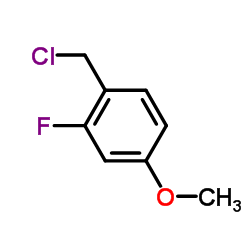 1-(Chloromethyl)-2-fluoro-4-methoxybenzene Structure