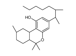 (6aR,10aR)-6,6,9-trimethyl-3-(3-methyloctan-2-yl)-6a,7,8,9,10,10a-hexahydrobenzo[c]chromen-1-ol Structure