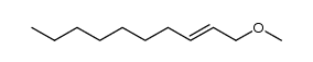1-methoxy-dec-2-ene结构式