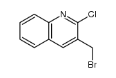 3-(bromomethyl)-2-chloroquinoline Structure