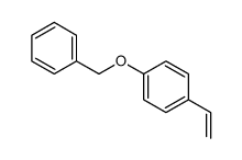 1-ethenyl-4-phenylmethoxybenzene结构式