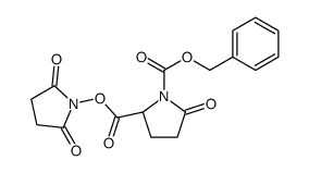 ZL-焦谷氨酸N-羟基琥珀酰亚胺酯结构式